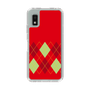 Slim Protection Case［ Nordic Argyle - Red ］