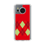 Slim Protection Case［ Nordic Argyle - Red ］
