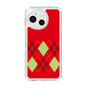Slim Protection Case［ Nordic Argyle - Red ］