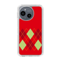 Slim Protection Case［ Nordic Argyle - Red ］