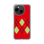 Slim Protection Case［ Nordic Argyle - Red ］