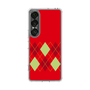 Slim Protection Case［ Nordic Argyle - Red ］