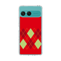 Slim Protection Case［ Nordic Argyle - Red ］