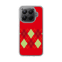 Slim Protection Case［ Nordic Argyle - Red ］