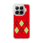 Slim Protection Case［ Nordic Argyle - Red ］