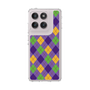 Slim Protection Case［ Argyle - Purple ］