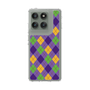 Slim Protection Case［ Argyle - Purple ］