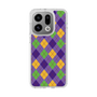 Slim Protection Case［ Argyle - Purple ］