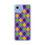 Slim Protection Case［ Argyle - Purple ］