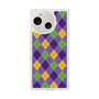 Slim Protection Case［ Argyle - Purple ］