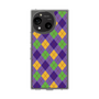 Slim Protection Case［ Argyle - Purple ］