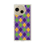Slim Protection Case［ Argyle - Purple ］