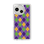 Slim Protection Case［ Argyle - Purple ］