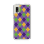 Slim Protection Case［ Argyle - Purple ］