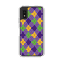 Slim Protection Case［ Argyle - Purple ］