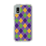 Slim Protection Case［ Argyle - Purple ］