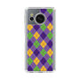 Slim Protection Case［ Argyle - Purple ］