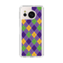Slim Protection Case［ Argyle - Purple ］