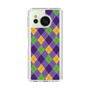 Slim Protection Case［ Argyle - Purple ］