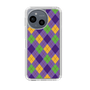 Slim Protection Case［ Argyle - Purple ］