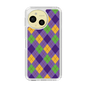 Slim Protection Case［ Argyle - Purple ］