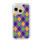 Slim Protection Case［ Argyle - Purple ］