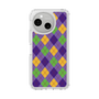 Slim Protection Case［ Argyle - Purple ］