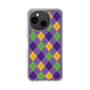 Slim Protection Case［ Argyle - Purple ］