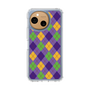 Slim Protection Case［ Argyle - Purple ］