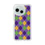 Slim Protection Case［ Argyle - Purple ］