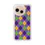 Slim Protection Case［ Argyle - Purple ］