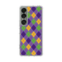 Slim Protection Case［ Argyle - Purple ］