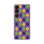 Slim Protection Case［ Argyle - Purple ］