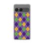 Slim Protection Case［ Argyle - Purple ］