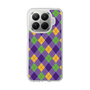 Slim Protection Case［ Argyle - Purple ］