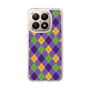 Slim Protection Case［ Argyle - Purple ］