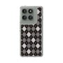 Slim Protection Case［ Argyle - Black ］