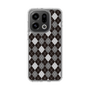 Slim Protection Case［ Argyle - Black ］