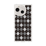 Slim Protection Case［ Argyle - Black ］