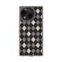 Slim Protection Case［ Argyle - Black ］