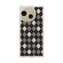 Slim Protection Case［ Argyle - Black ］