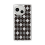 Slim Protection Case［ Argyle - Black ］