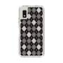 Slim Protection Case［ Argyle - Black ］