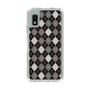 Slim Protection Case［ Argyle - Black ］
