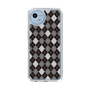 Slim Protection Case［ Argyle - Black ］