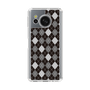 Slim Protection Case［ Argyle - Black ］