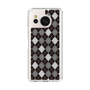 Slim Protection Case［ Argyle - Black ］
