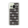 Slim Protection Case［ Argyle - Black ］