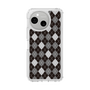 Slim Protection Case［ Argyle - Black ］