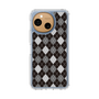 Slim Protection Case［ Argyle - Black ］